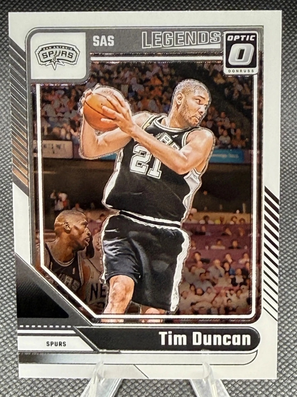 Tim Duncan 2024-25 Optic San Antonio Spurs NBA Basketball Car